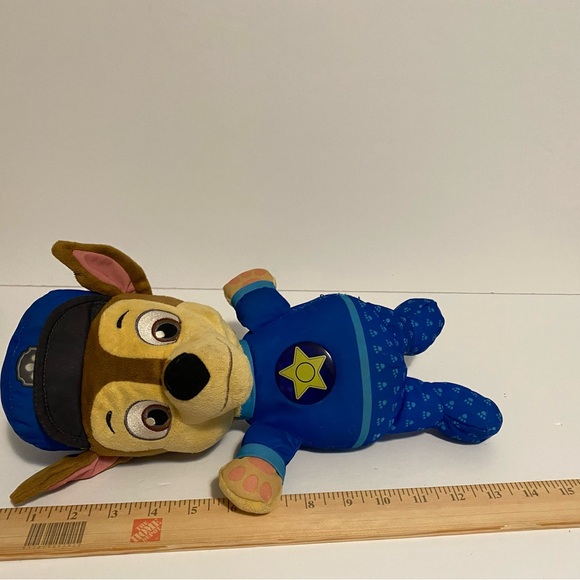 Paw Patrol Snuggle Up Plush Chase Bedtime Lullaby Stuffed Animal Toy Puppy Dog - Picture 8 of 8